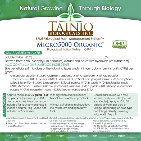 Micro5000 Organic
